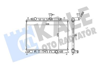 Radiateur, refroidissement du moteur