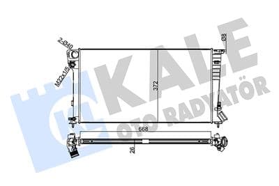Radiateur, refroidissement du moteur