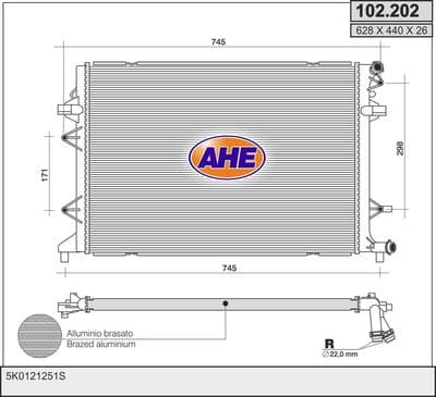 Radiateur, refroidissement du moteur