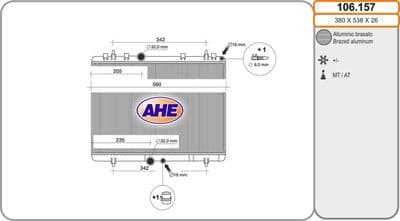 Radiateur, refroidissement du moteur