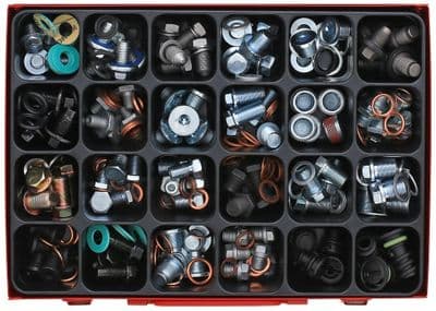 Assortiment, bouchon de vidange d'huile
