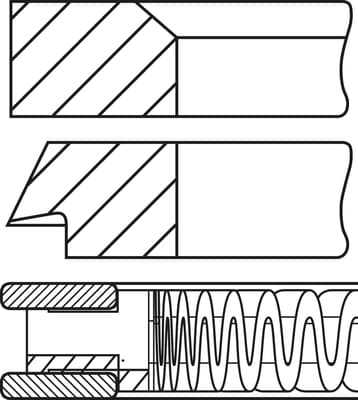 Segments de piston