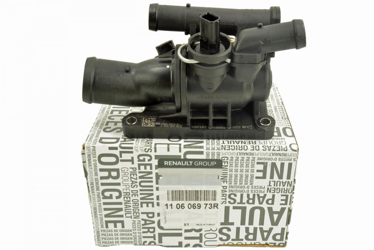 Boitier Thermostat D'eau moteur (Origine Renault)