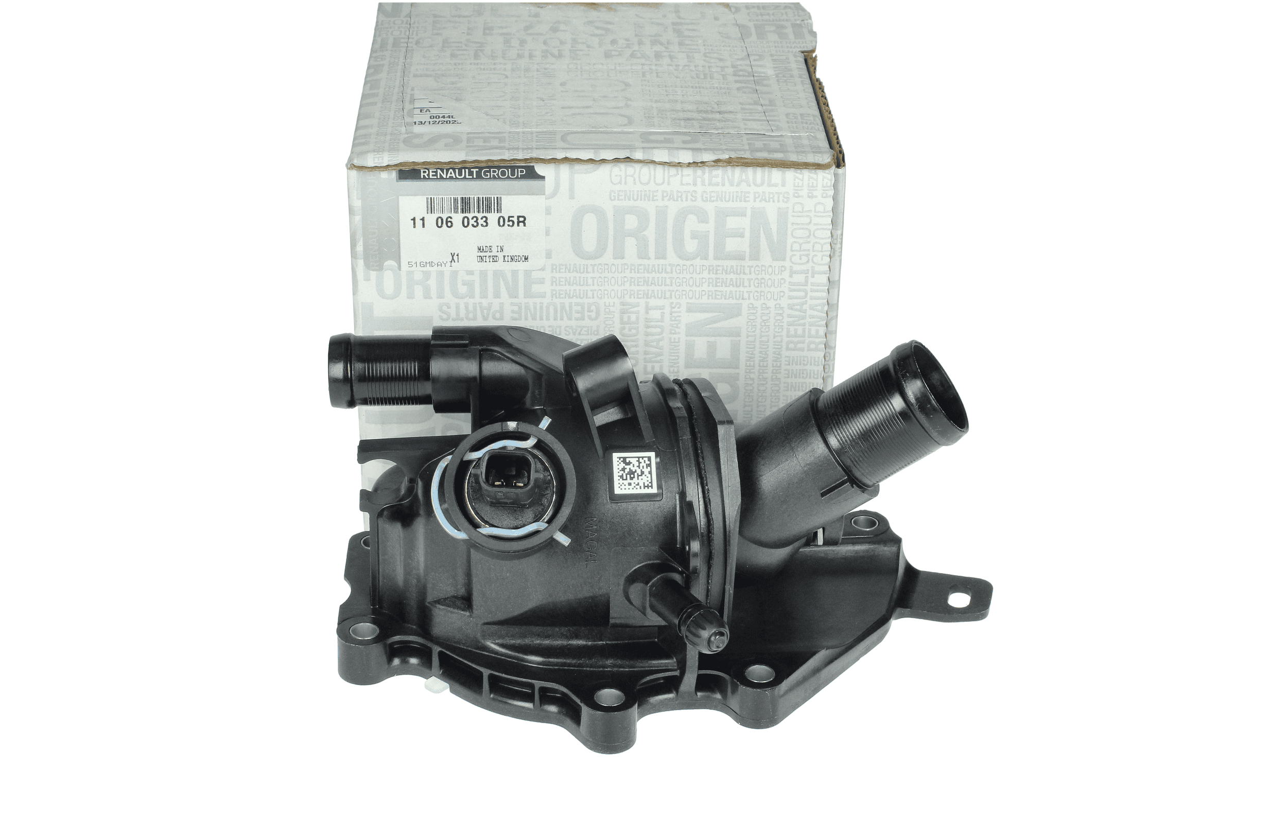 Boitier Thermostat D'eau moteur (Origine Renault)