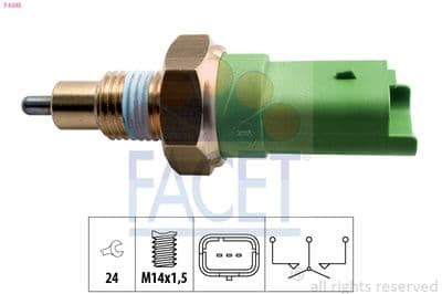 Contacteur, feu de recul Made in Italy - OE Equivalent