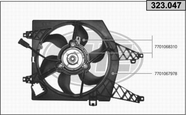 Ventilateur de radiateur