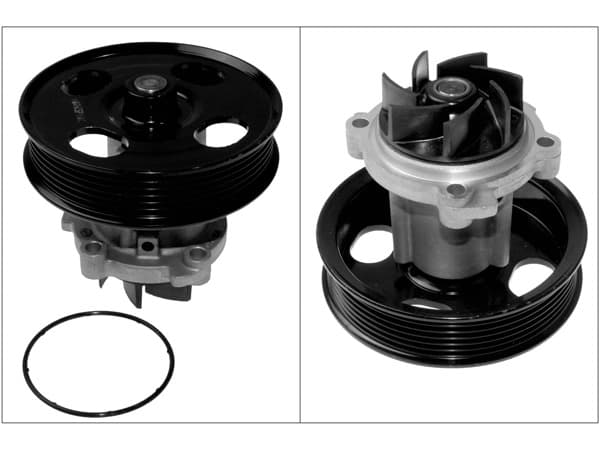 Pompe à eau, refroidissement du moteur