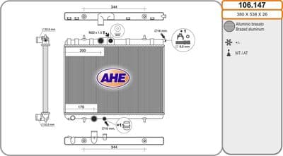 Radiateur, refroidissement du moteur