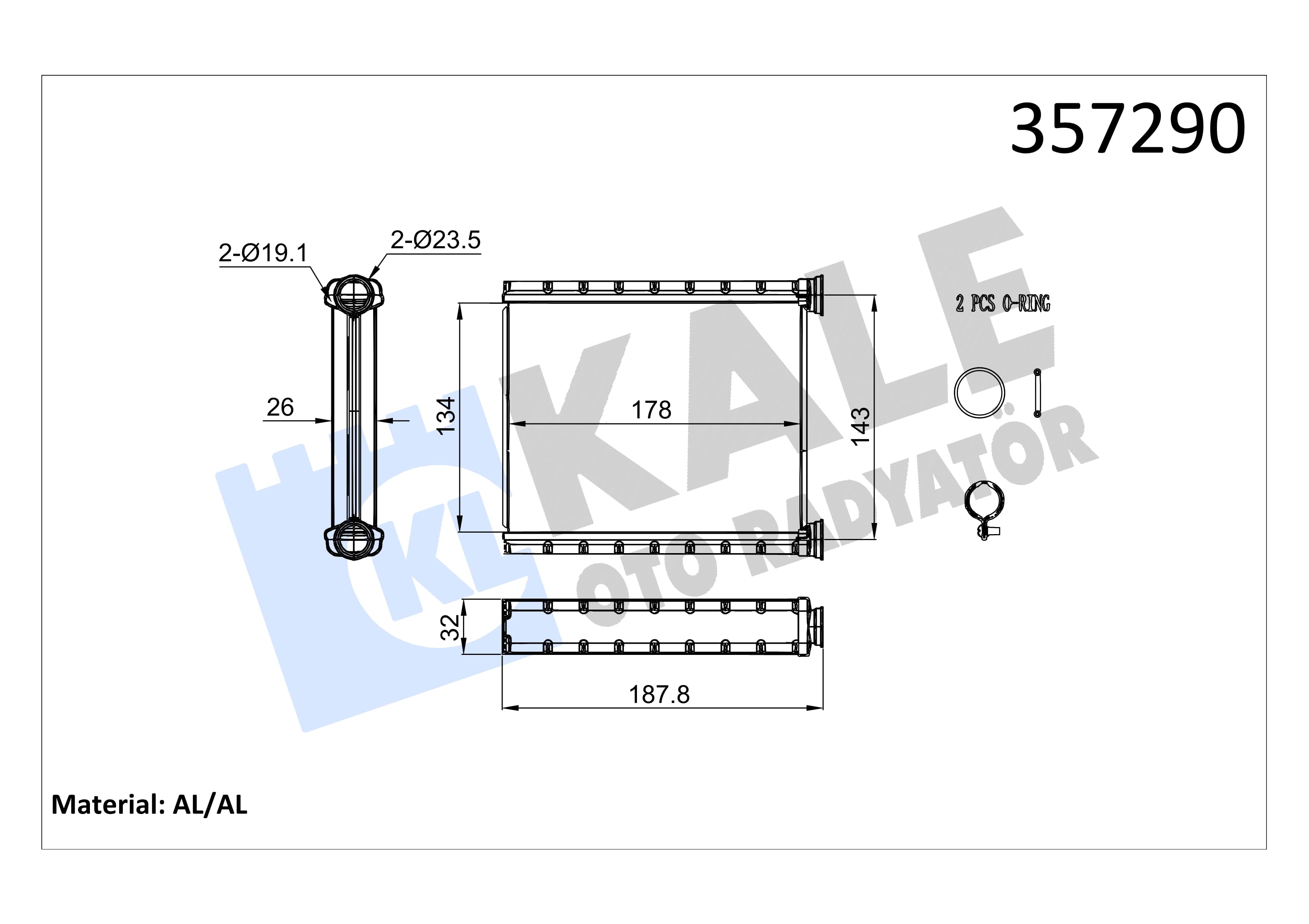 Radiateur de chauffage