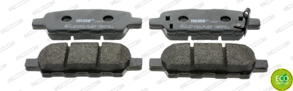Plaquettes de frein arriere (Jeu de 4)