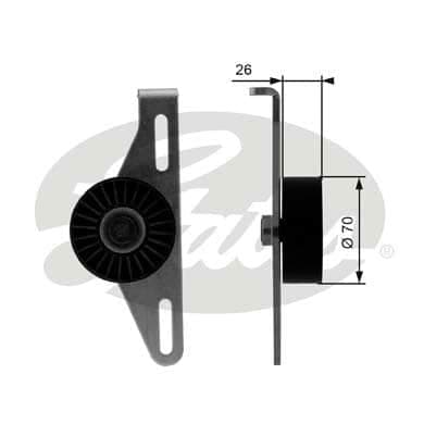 Galet tendeur accessoires