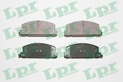 Kit de plaquettes de frein, frein à disque