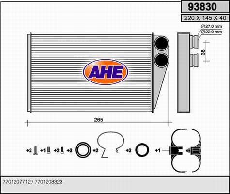 Radiateur de chauffage