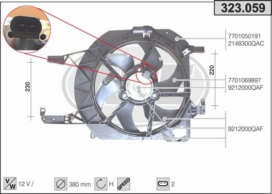 Ventilateur de radiateur