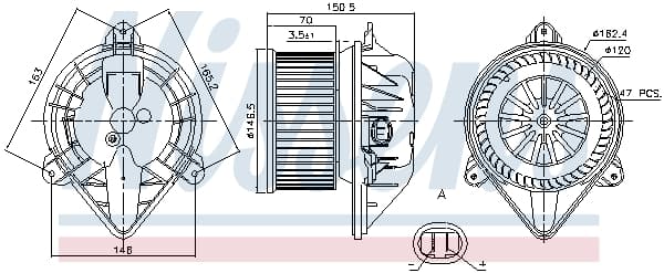 Ventilateur de climatisation
