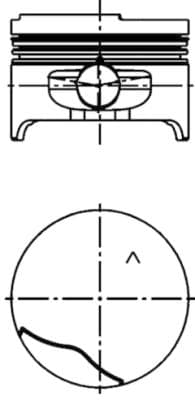 Piston moteur