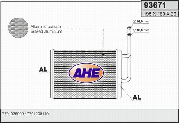 Radiateur de chauffage