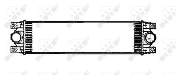 Intercooler radiateur de turbo
