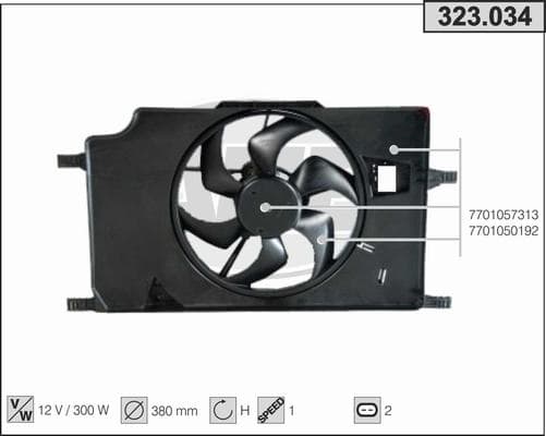 Ventilateur de radiateur