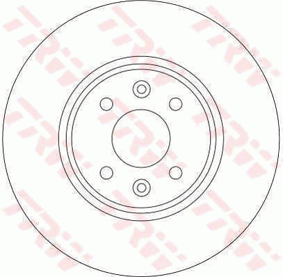 Disque de frein avant (Jeu de 2)