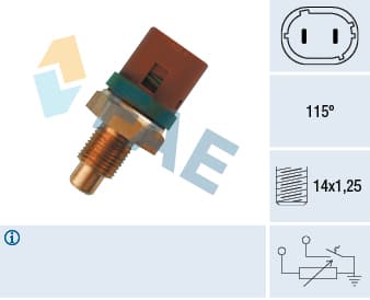 Sonde température d'eau