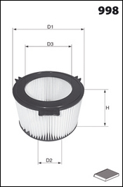 Filtre d'habitacle