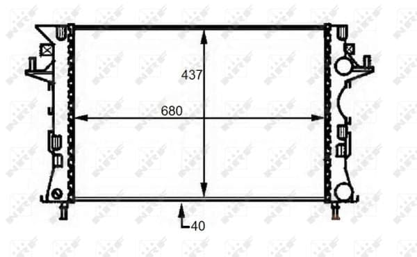 Radiateur de refroidissement