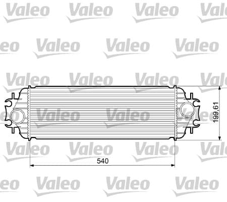 Intercooler radiateur de turbo