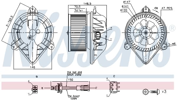 Ventilateur de climatisation