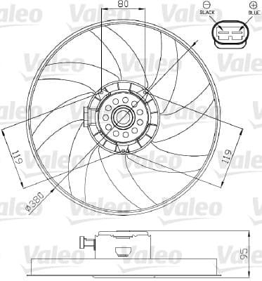 Ventilateur de radiateur