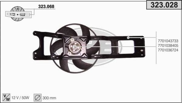 Ventilateur de radiateur