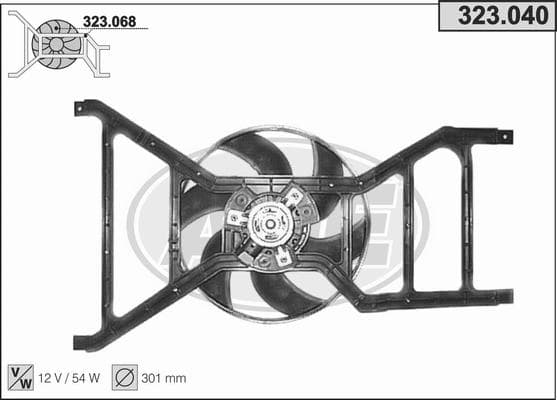 Ventilateur de radiateur
