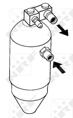 Bouteille deshydratante