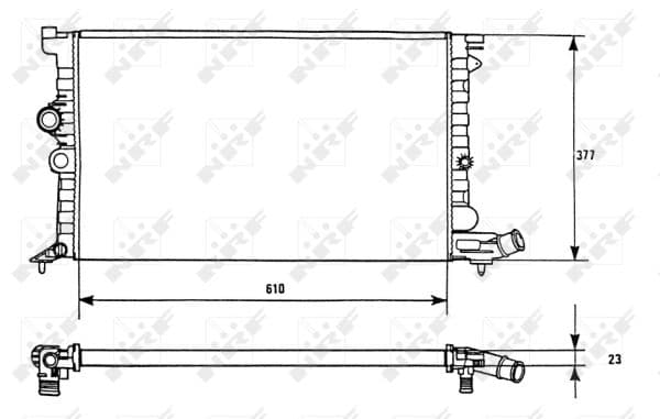 Radiateur de refroidissement