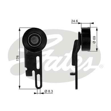 Galet tendeur accessoires