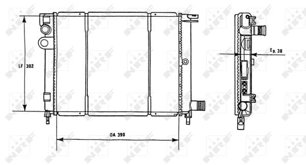 Radiateur de refroidissement