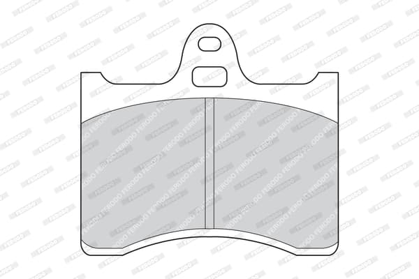 Plaquettes de frein arriere (Jeu de 4)