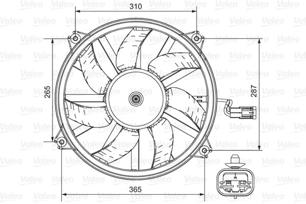 Ventilateur de radiateur