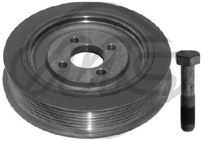 Poulie damper/vilebrequin