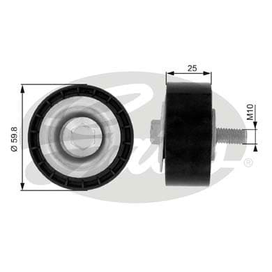 Galet enrouleur accessoires