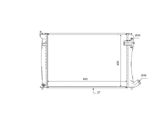 Radiateur de refroidissement