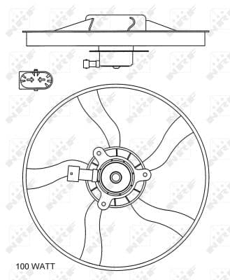 Ventilateur de radiateur