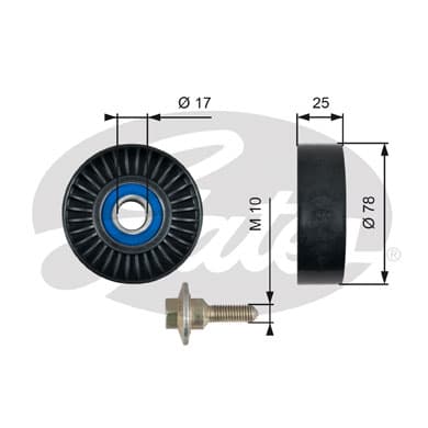 Galet enrouleur accessoires