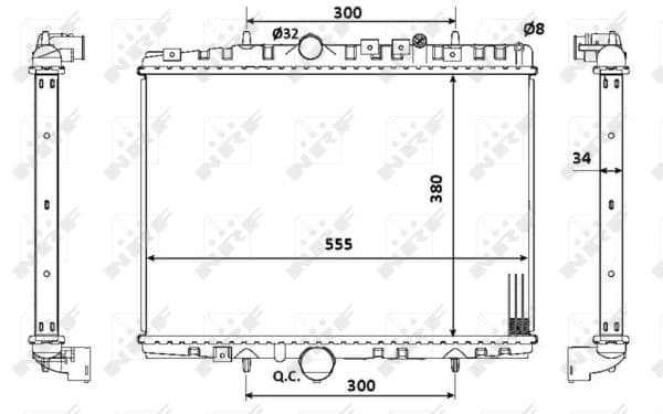 Radiateur de refroidissement