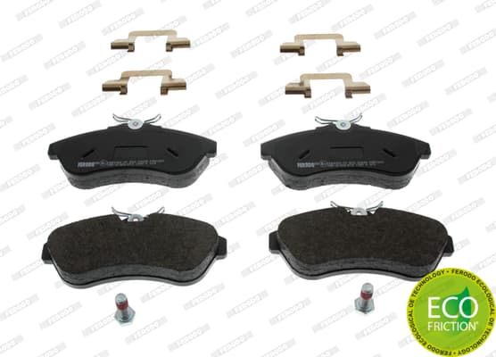 Plaquettes de frein avant (Jeu de 4)