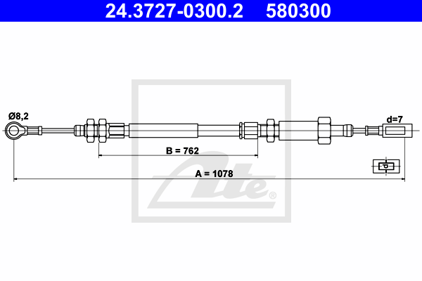 Cable de frein à main