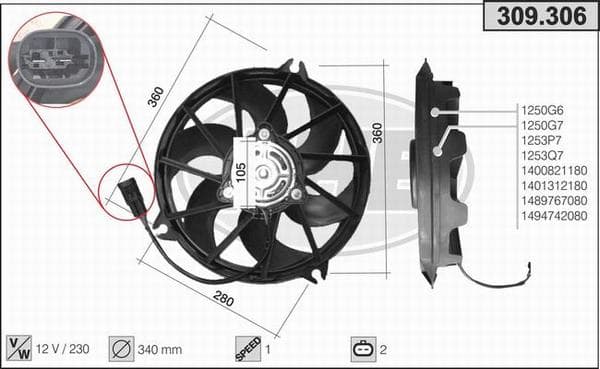 Ventilateur de radiateur