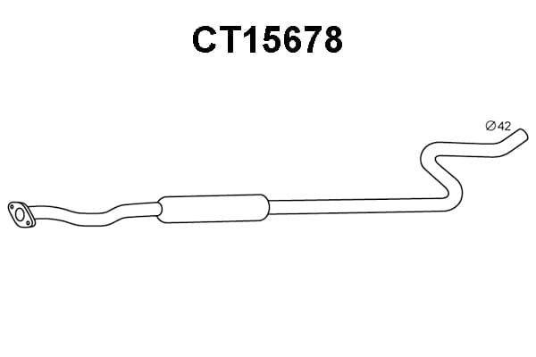 Tube d'echappement