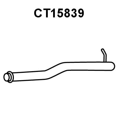 Tube d'echappement