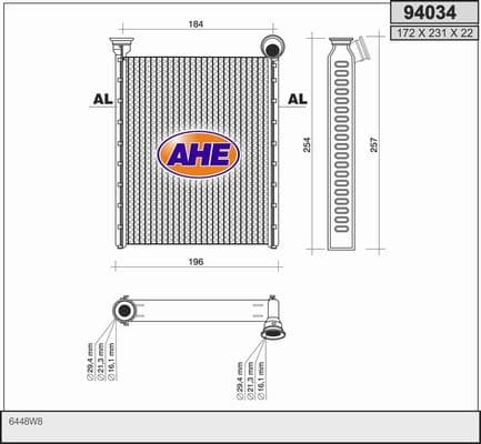 Radiateur de chauffage